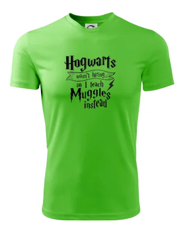 Harry - Hogwarts wasn’t hiring, so I teach Muggles instead