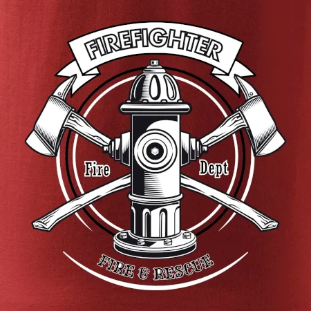 Firefighter logo Fire and rescue