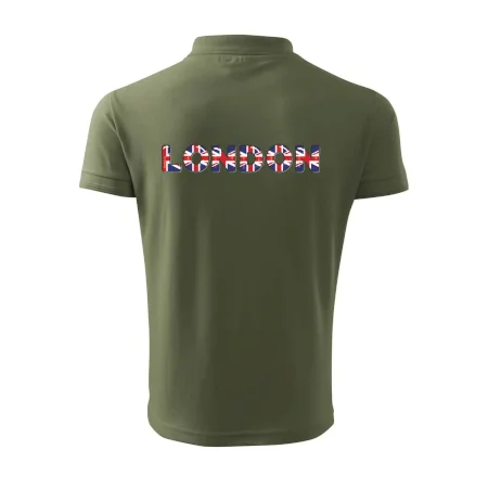 Nápis London vlajka