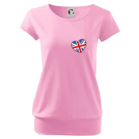 Británia srdce prsník