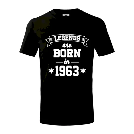 Legends are born in 1963