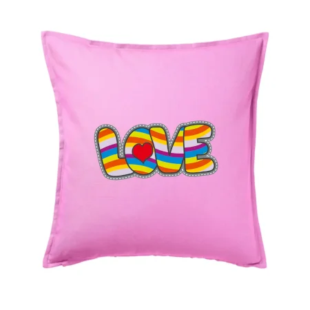 Love nápis dúhový
