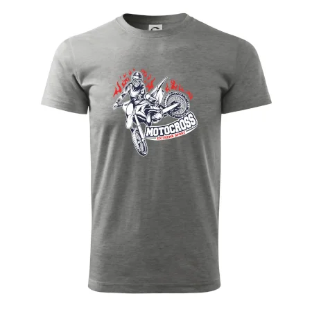 Motocross extreme sport fire