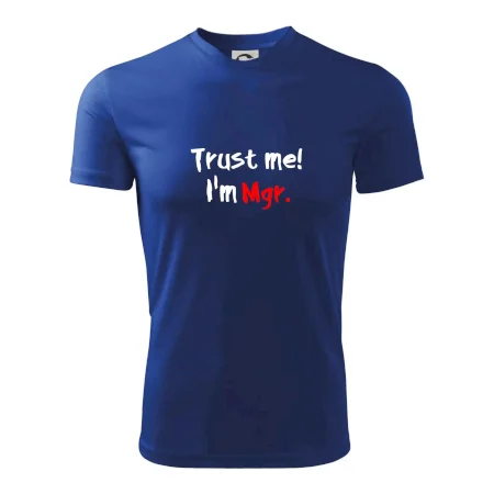 Trust me I´m  Mgr. / Ver mi som Magister.