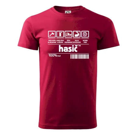 Čiarový kód - Hasič / hasička