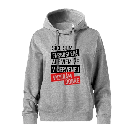 Síce som farboslepá, ale viem, že v červenej vyzerám dobre