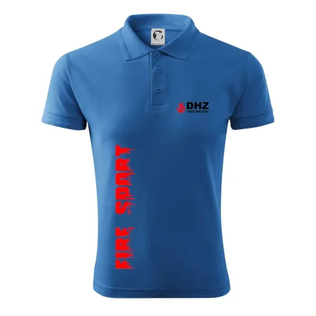 DHZ (oheň, firesport, názov sboru - vlastný nápis)
