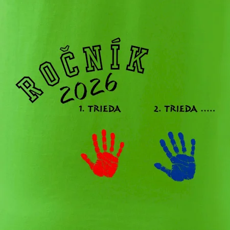 Odtlačky dlaní - základná škola - 9 rokov