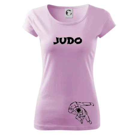 Judo nápis + postavy