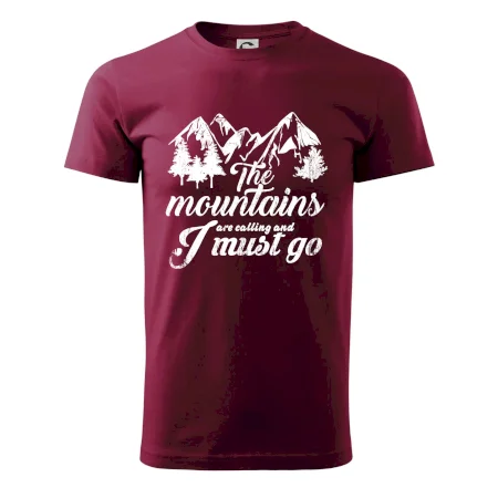 The mountains are calling and i must go