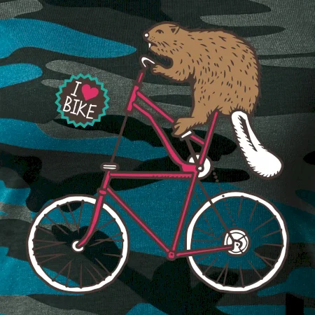 Bobor na bicykli