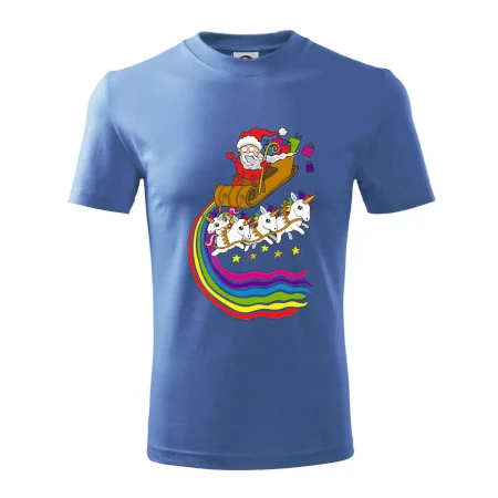 Santa a jednorožce (Pecka design)