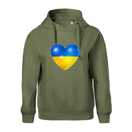 Ukrajina srdce vlajka