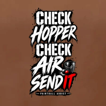 Kontrola zásobníka – Check Hopper Air paintball
