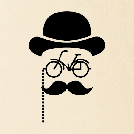 Mustache bicykel