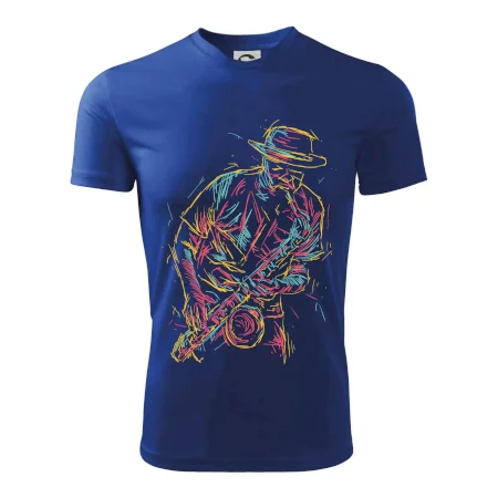 Jazz saxofón splash