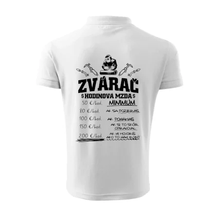 Hodinová mzda zvárač