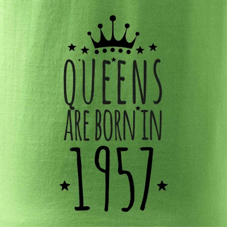 Queens are born in 1957