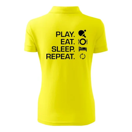 Stolný tenis - eat sleep