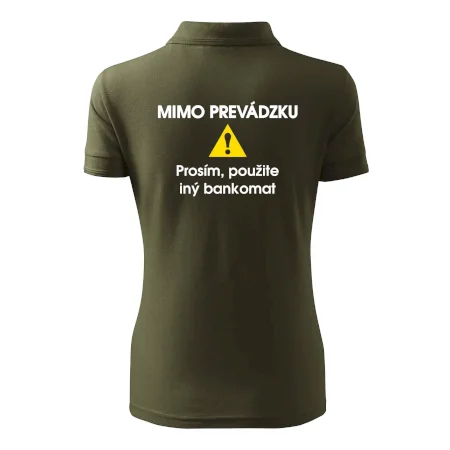 Mimo prevádzku prosím, použite iný bankomat