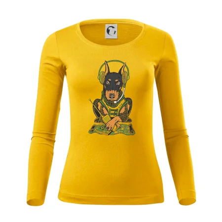 Bojový doberman (Pecka design)