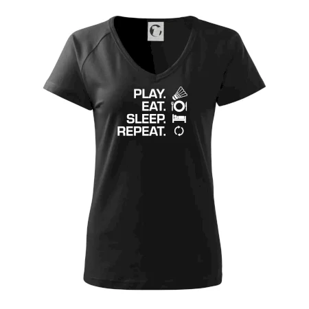 Play Eat Sleep Repeat badminton