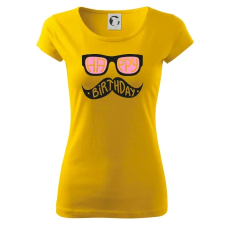 Mustache narozeniny - okuliare