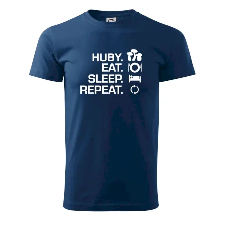 Huby Eat Sleep Repeat