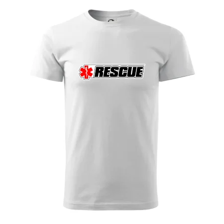 Záchranár rescue kríž červený
