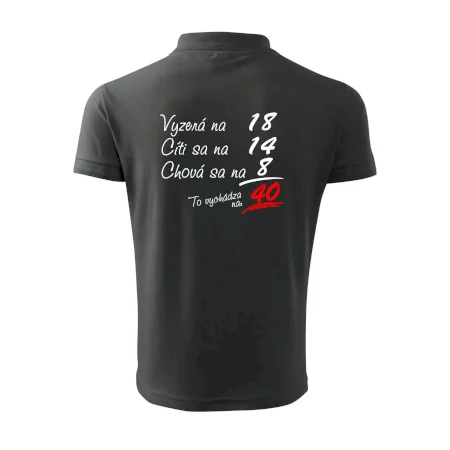 Vyzerá, cíti sa, chová sa - 40 rokov