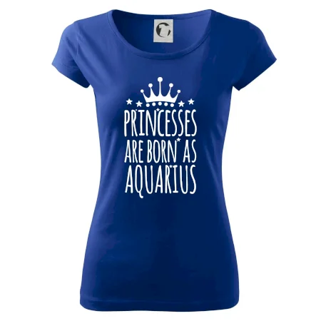 Princesses are born as Aquarius - Vodnár