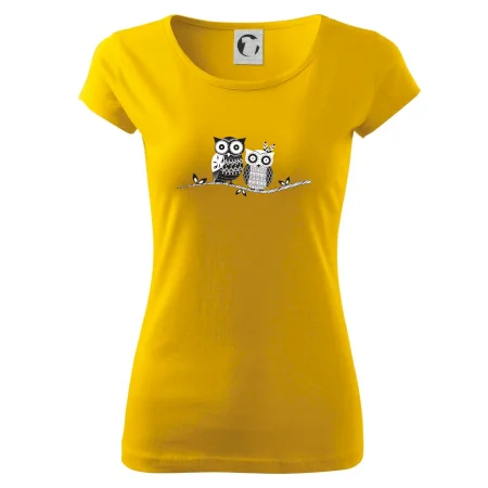 Dve sovy abstraktné