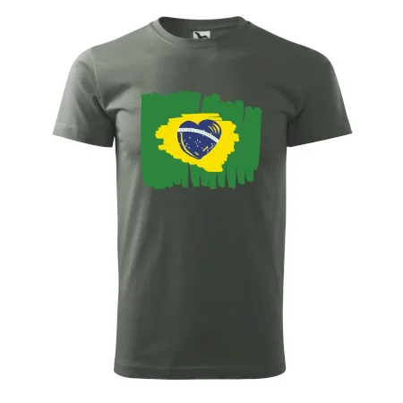 Brazília vlajka srdca