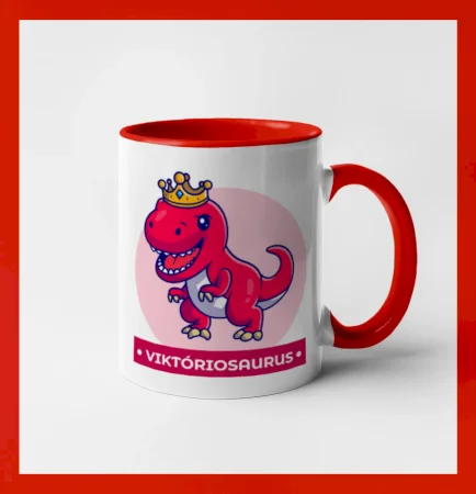 Dinosaurie mená - červený dinosaurus