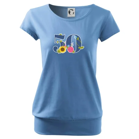 Kvetinové číslo kreslené - 50