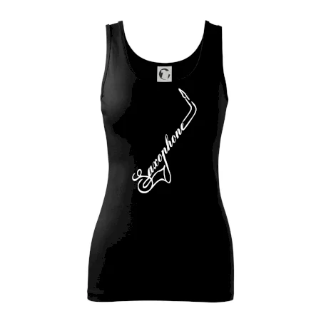 Saxophone nápis