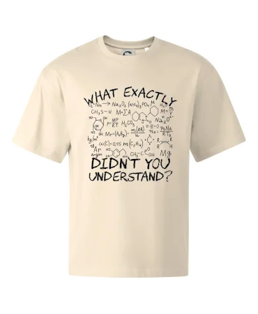 What exactly didnt you understand Chemistry