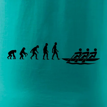 Evolúcia veslovanie 3 ľudia