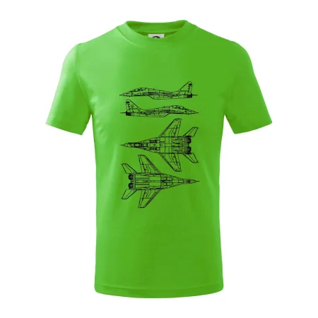 Mig 29 Fulcrum - obrys