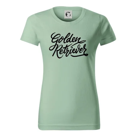 Golden retriever - nápis okrasný