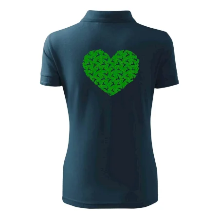 Vianočné jelene v srdci