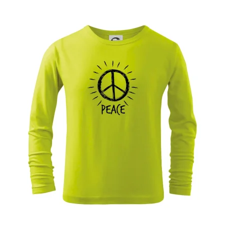 Peace symbol čiernobiely