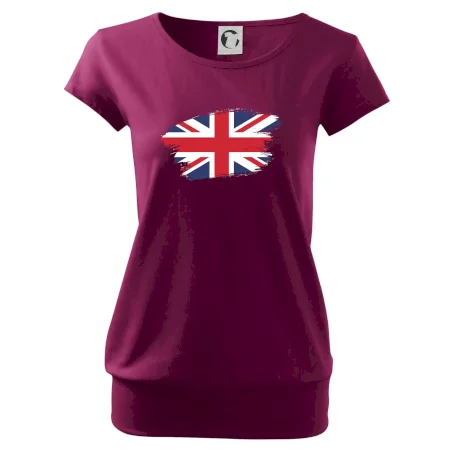 Britská vlajka roztrhaná