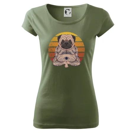 Yoga meditace - pug