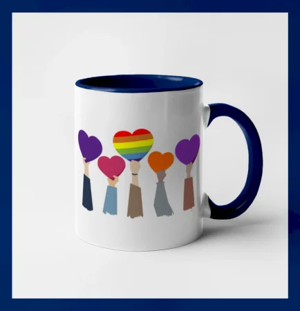 LGBT ruky srdce