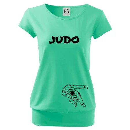 Judo nápis + postavy
