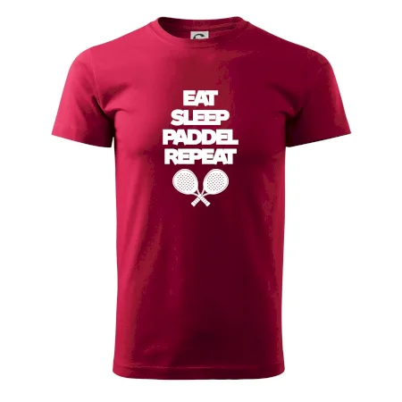 Eat sleep padiel repeat pod sebou