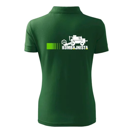 Kombajnista zelená a žltá