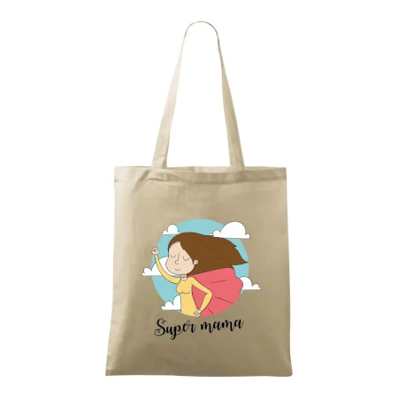 Kreslený obrázok Super mama