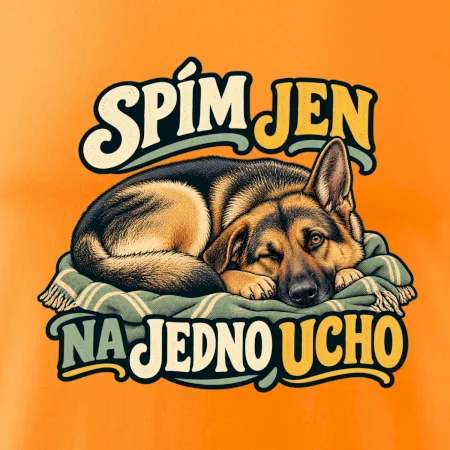 Spím jen na jedno ucho - vlčák